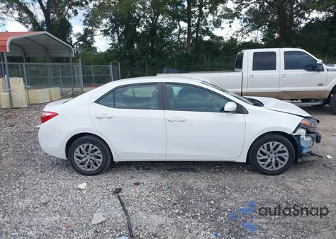 2018 Toyota Corolla Le из США, поврежденный, VIN 2T1BURHE5JC045749